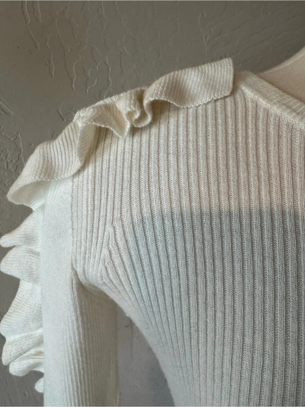 See by Chloe Ruffle Sleeve Sweater